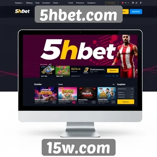 Novo design do site 5hbet.com melhora a experiência de uso
